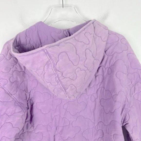 NWT Wild Fable Hooded Quilted Jacket Light Purple Full Zip Size Small S NEW - Picture 7 of 10